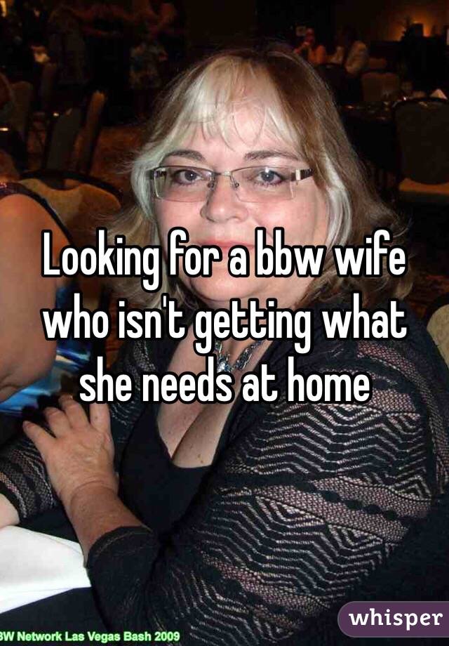 Bbw Wife